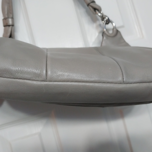 COACH Kristen Gray Leather Bag - Picture 11 of 15